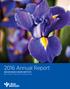 2016 Annual Report BON SECOURS CANCER INSTITUTE Bon Secours Maryview Medical Center