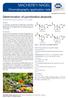 MACHEREY-NAGEL. Chromatography application note. Determination of pyrrolizidine alkaloids. Abstract. Introduction