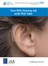 Your NHS Hearing Aid with Thin Tube