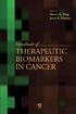 Therapeutic. Handbook of. Biomarkers