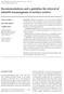 Recommendations and a guideline for referral of infantile haemangioma to tertiary centres