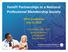 FamilY Partnerships in a National Professional Membership Society IPFCC Conference July 25, 2016