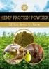 HEMP PROTEIN POWDER: ALL YOU NEED TO KNOW