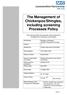The Management of Chickenpox/Shingles, including screening Processes Policy