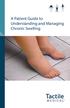 A Patient Guide to Understanding and Managing Chronic Swelling