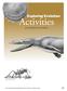 Activities. Exploring Evolution. by Linda Allison & Sarah Disbrow. Virus and the Whale: Exploring Evolution in Creatures Small and Large 39