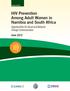 HIV Prevention Among Adult Women in Namibia and South Africa