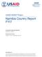 Namibia Country Report FY17