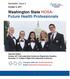 Washington State HOSA- Future Health Professionals