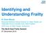 Identifying and Understanding Frailty