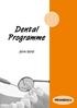 Dental Programme 2011/2012