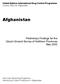 United Nations International Drug Control Programme Country Office for Afghanistan
