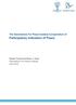 The Generations For Peace Institute Compendium of. Participatory Indicators of Peace