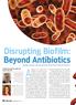 Antibiotics are a staple in dental. Disrupting Biofilm: Beyond Antibiotics. 88 APRIL 2018 // dentaltown.com