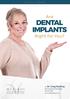 DENTAL IMPLANTS Right for You?