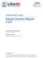 Kenya Country Report FY17