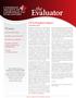 Evaluator. the. CSCE President s Report November Content