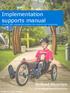 Implementation supports manual Chronic pain assessment toolbox for children with disabilities