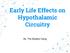 Early Life Effects on Hypothalamic Circuitry. By: The Mystery Gang