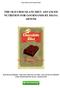 THE OLD CHOCOLATE DIET: ADVANCED NUTRITION FOR GOURMANDS BY DIANA ARTENE
