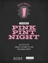 PINK PINT NIGHT. fight with a pint! Thursday, September 27th, 2018 Noda Brewing Company
