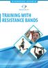 TRAINING WITH RESISTANCE BANDS