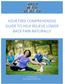 YOUR FREE COMPREHENSIVE GUIDE TO HELP RELIEVE LOWER BACK PAIN NATURALLY