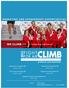 WE CLIMB. healthy lungs and clean air. MARKETING AND SPONSORSHIP OPPORTUNITIES FOR