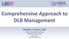 Comprehensive Approach to DLB Management
