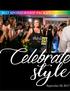 Celebrate. style 2017 SPONSORSHIP PACKET