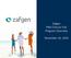 Zafgen PWS Clinical Trial Program Overview. November 16, 2014