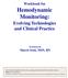 Hemodynamic Monitoring:
