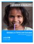 GENDER EQUALITY. Glossary of Terms and Concepts. UNICEF Regional Office for South Asia November 2017 GENDER EQUALITY: GLOSSARY OF TERMS AND CONCEPTS