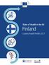 State of Health in the EU Finland Country Health Profile 2017