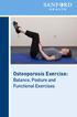 Osteoporosis Exercise:
