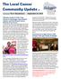 The Local Cancer Community Update of