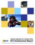 Ontario Federation for Cerebral Palsy 2013 Achievement Report