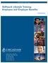 Shiftwork Lifestyle Training: Employee and Employer Benefits