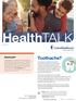 Health TALK. Toothache? KidsHealth