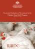 Economic Evaluation of Investment in the Chicken Meat R&D Program. RIRDC Publication No. 09/144. RIRDCInnovation for rural Australia