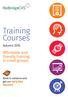 Training Courses. Affordable and friendly training in small groups. RedbridgeCVS. Autumn Book in advance and get our Early Bird Discount