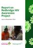 Report on Redbridge HIV Awareness Project