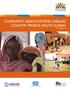 COMMUNITY HEALTH SYSTEMS CATALOG COUNTRY PROFILE: SOUTH SUDAN OCTOBER 2016