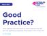 March Good Practice? Why people who are deaf or have hearing loss are still not getting accessible information from their GP.