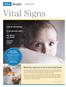 Vital Signs. Medication adherence is key to maintaining health. Children with seizures Page 4. Robotic pancreatic surgery Page 6