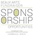 SPONS ORSHIP OPPORTUNITIES BEAUX ARTS FUNDRAISER. Scottsdale Artists School An Arizona-based 501(c)(3) non-profit organization