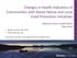 Changes in Health Indicators of Communities with Alaska Native and Local Food Promotion Initiatives