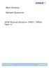 Mark Scheme. Sample Questions. GCSE Physical Education (5PE01/ 5PE03) Paper 01