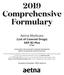2019 Comprehensive Formulary