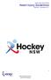Hockey New South Wales Head Injury Guidelines Effective November
